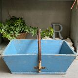 Wooden basket wabi sabi