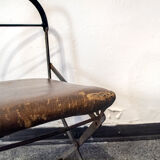 Military field folding seat of the early 900s.