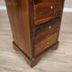 Small Biedermeier Mahogany Wood & Veneer Dresser with Marble Top, 1930s