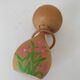 Kokeshi japonaise vintage Ōkura – anneau mobile