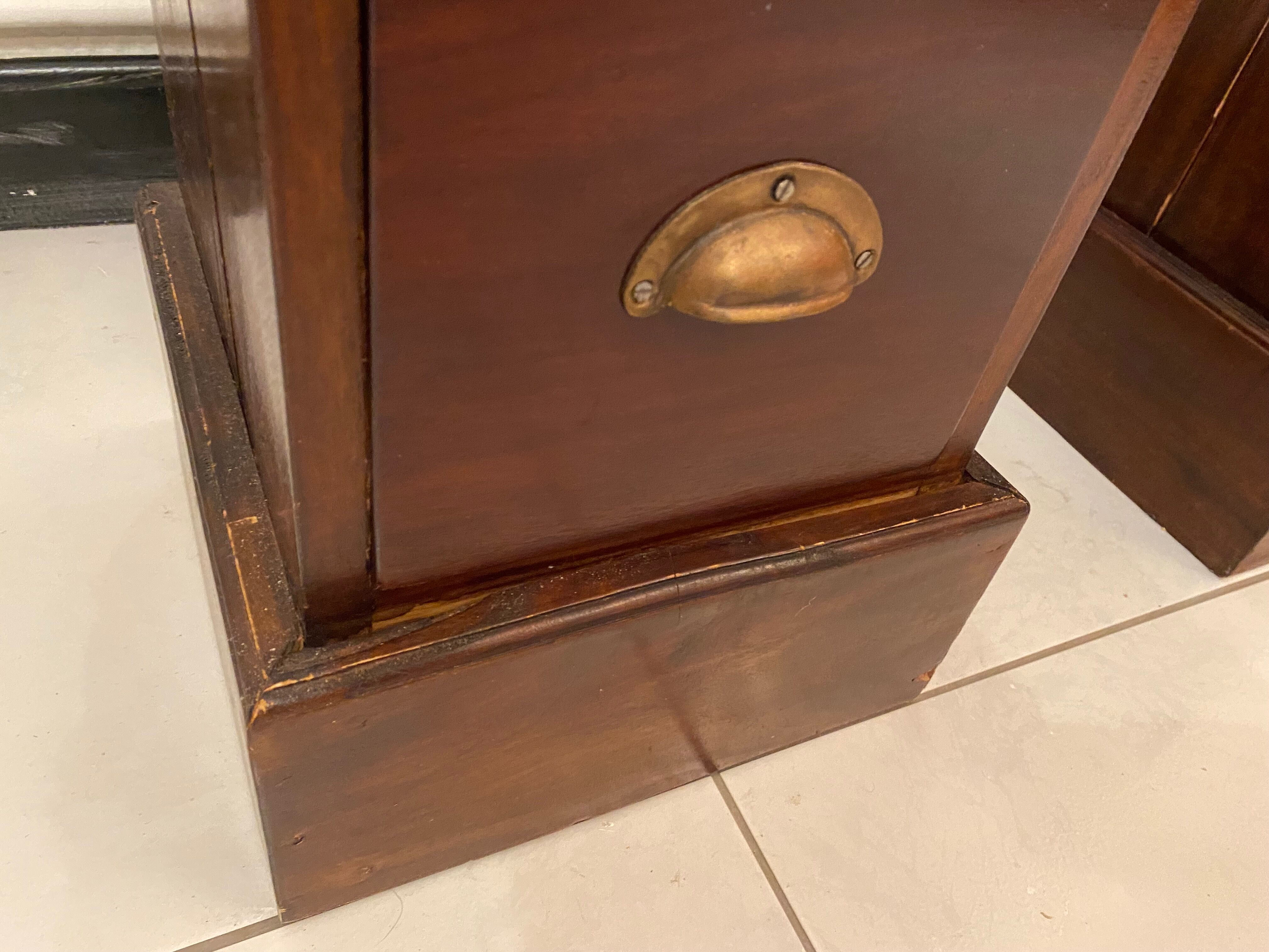 Pair of industrial furniture column 1950
