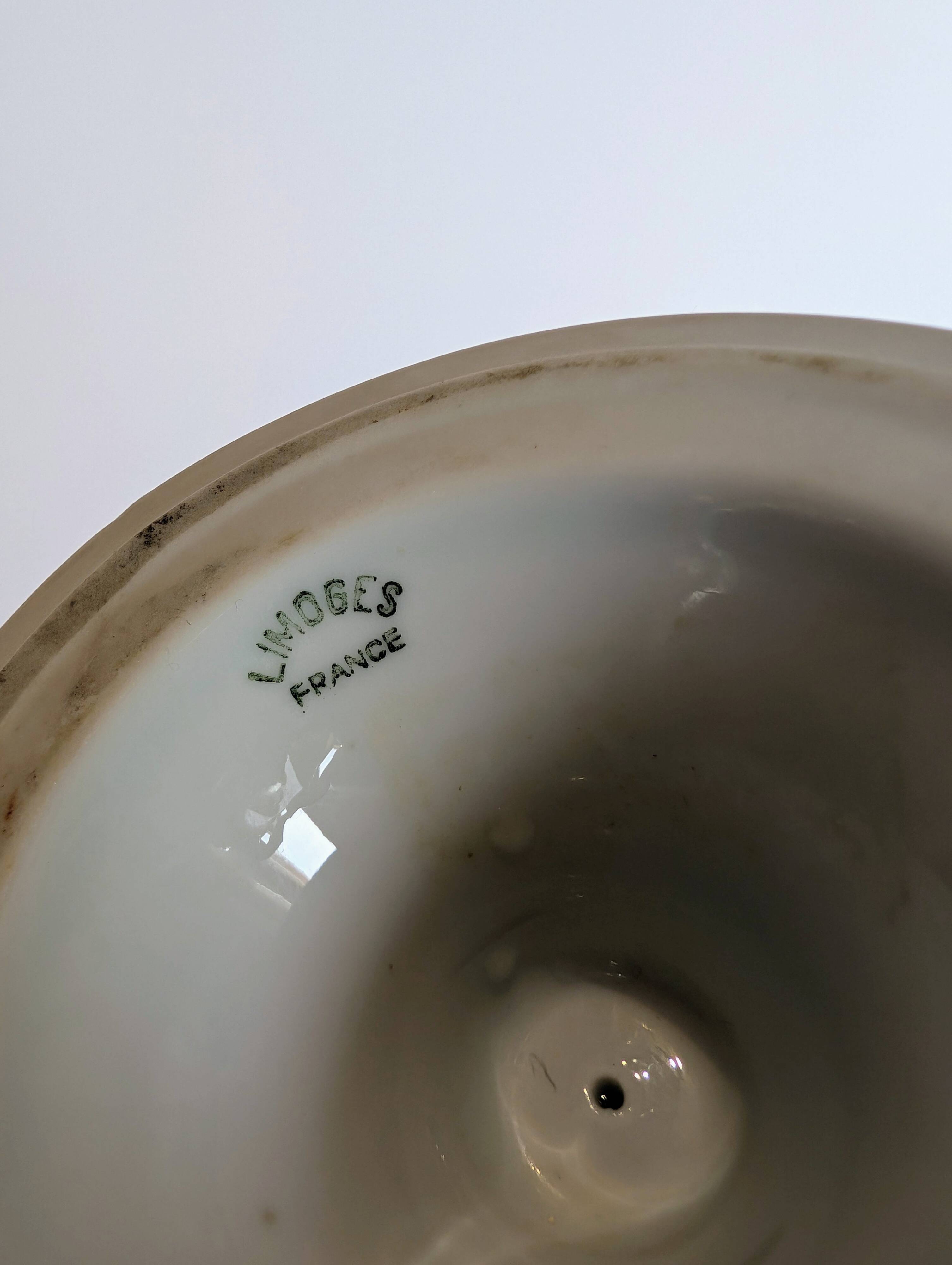 Limoges whirlwind vases