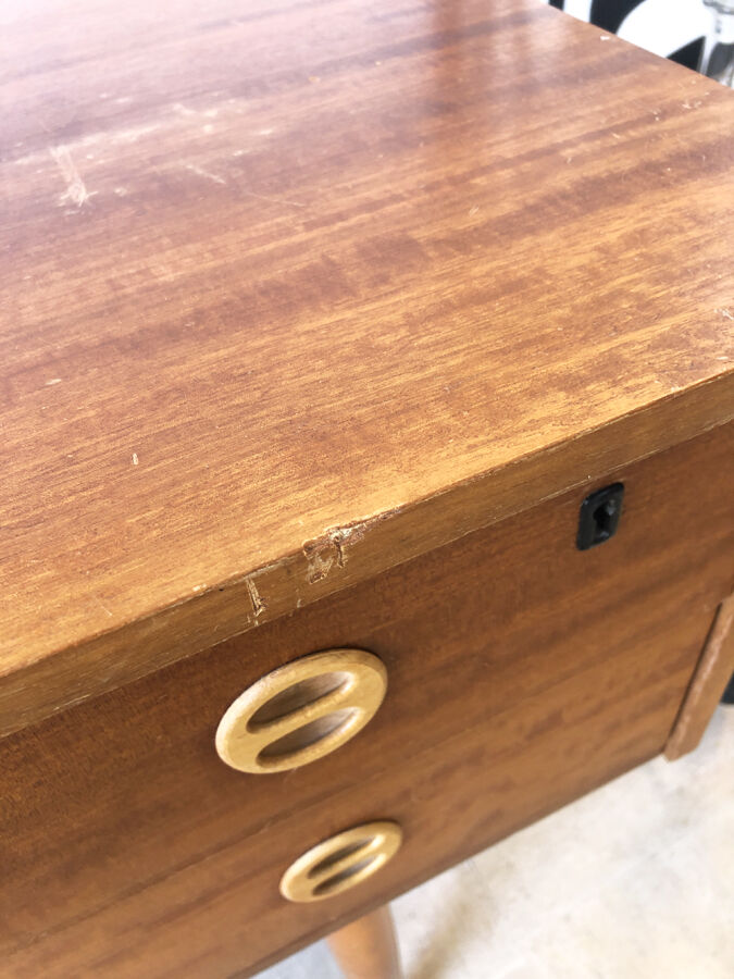 Scandinavian drawer desk 1960-70