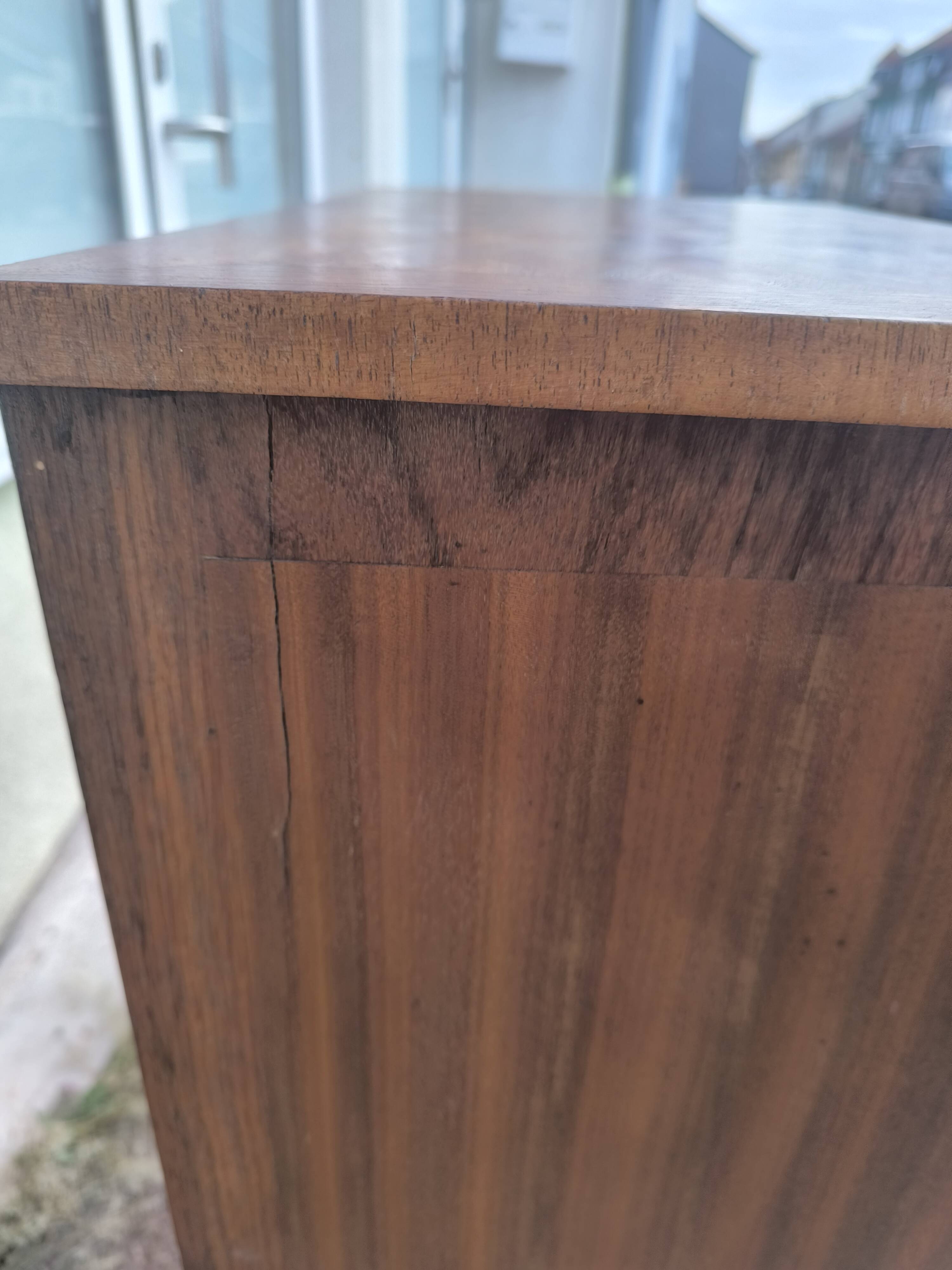 Small Louis XVI Style Marquetry Chest of Drawers Circa 1930/1950