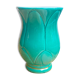 Emerald and gold vase
