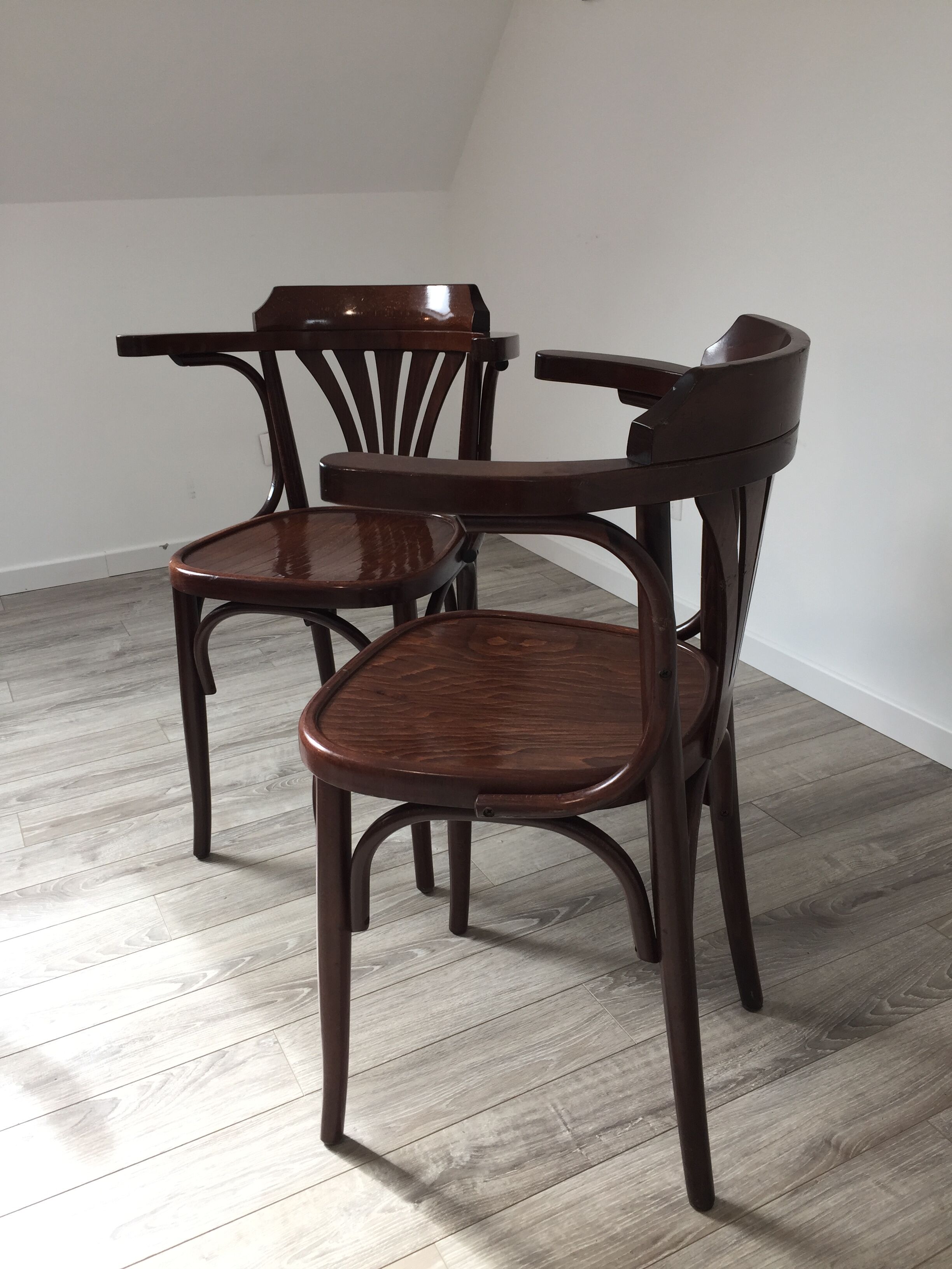 Paire de chaises bistrot