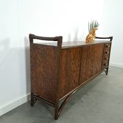 Buffet vintage en bambou