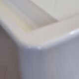 Side table with fiberglass storage Berthier style, 1970s, 50 cm