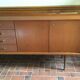 Scandinavian sideboard in teak design