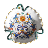 Old cup colored in Deruta faïence