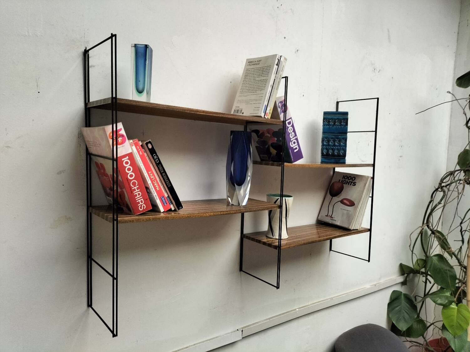 50s modular shelving unit
