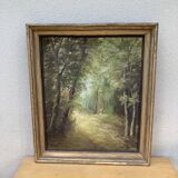 Ancient forest painting