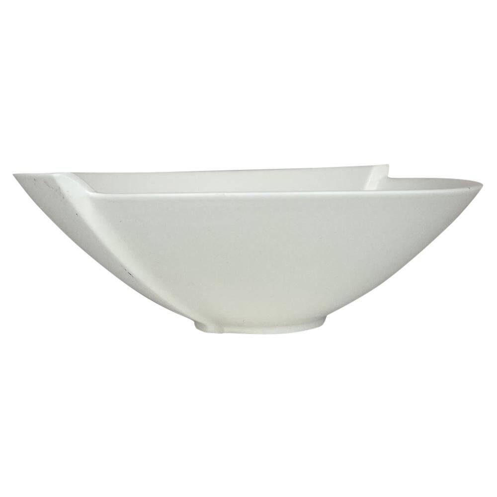 Mid-century ceramic bowl Gustavsberg "Surrea" by Wilhelm Kåge, Sweden, 1950s.