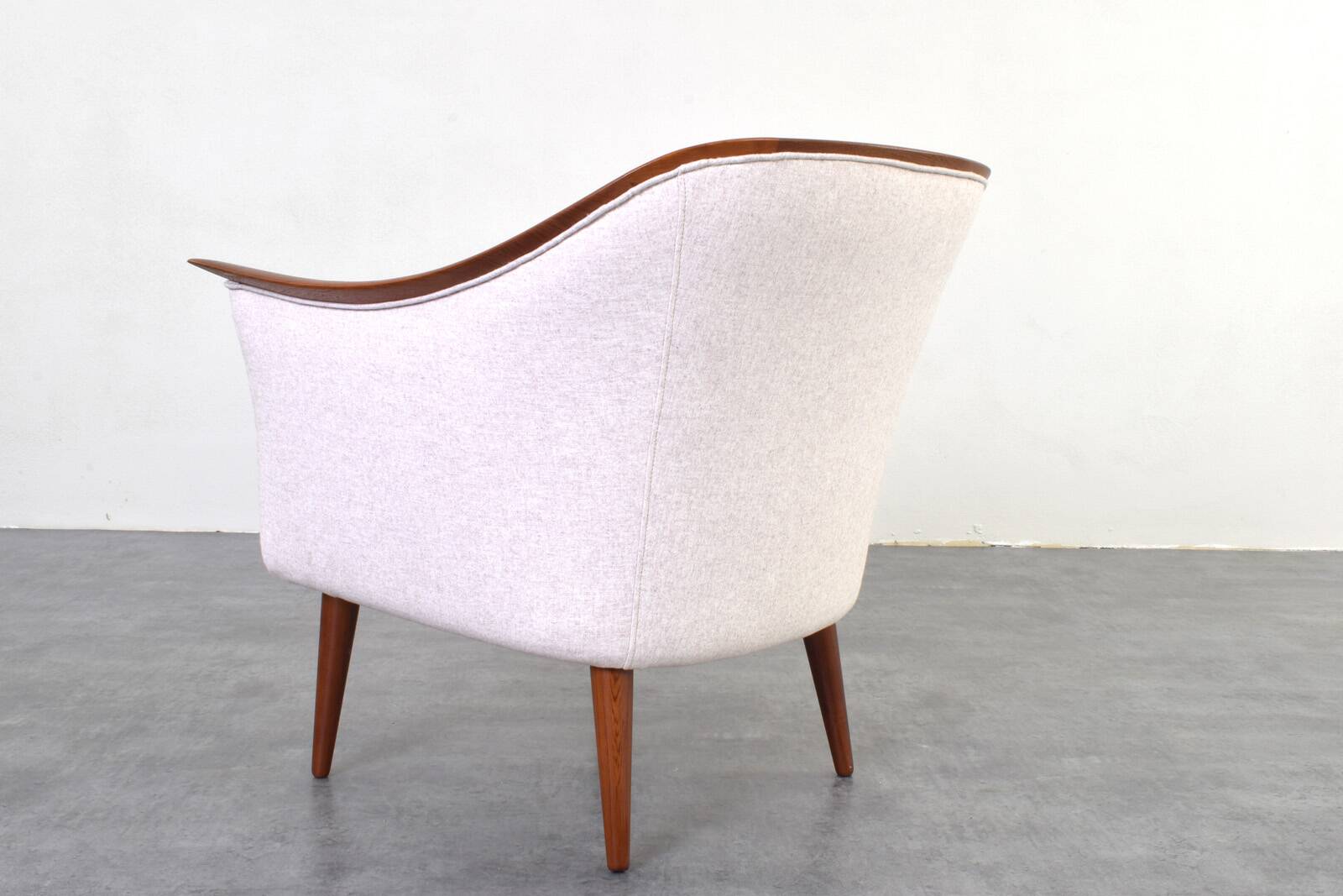 Teak Armchairs by Fredrik A. Kayser for Vatne Lenestolfabrikk, 1960s Set o2