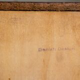 Danish teak chest of drawers or small sideboard, 3 large drawers, 1960.