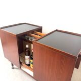 Bar extensible danois en teck 1960