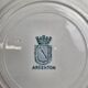 Antique hollow plate Saint-Amand – Argenton model