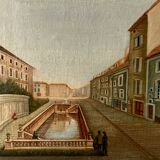Scène de rue à Bagnols sur Cèze