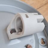 Chiseled glass ceiling light