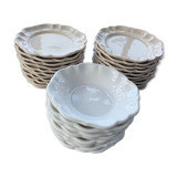 Lot of 12 small plates perfect earthenware condition