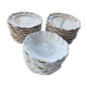 Lot de 12 petites assiettes faïence parfait état