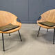 Vintage balloon chairs by Lusch & Co, 1960s - set of 4