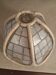 Vintage bamboo and mother-of-pearl lampshade