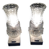 Pair of vintage bedside lamps, 60s