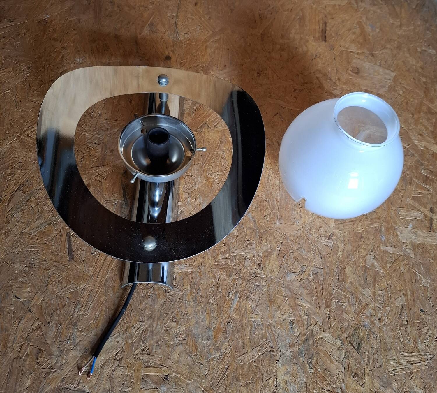 Mazzega designer wall lamp, Murano glass