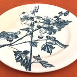 Old serving dish Terre de Fer Grand dépôt Emile Bourgeois Paris