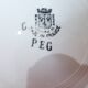 5 assiettes creuses de St Amand modèle Peg