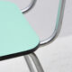 Paire de chaises café en formica de couleur tchécoslovaque, années 1960
