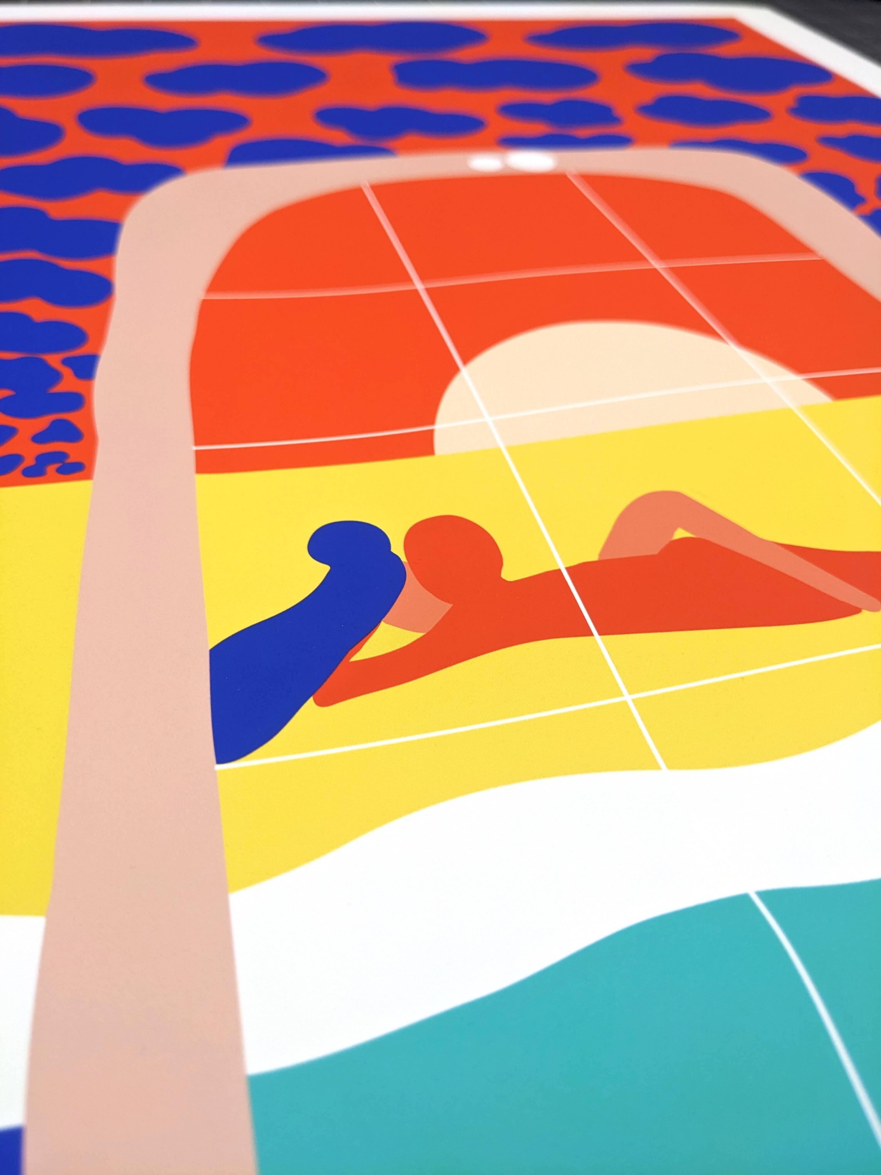 Art illustration numbered and signed by the artist