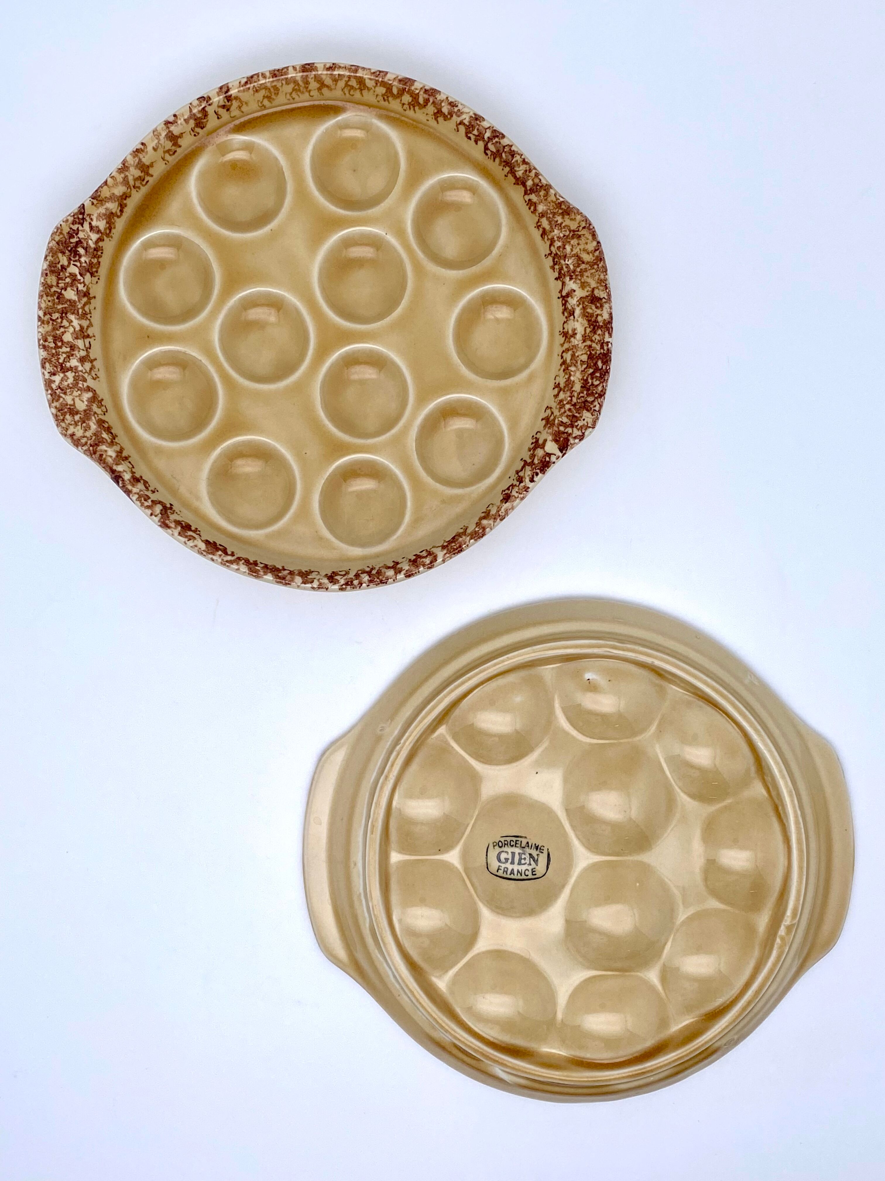 Gien snail 6 plates service