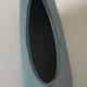 Half moon ceramic vase