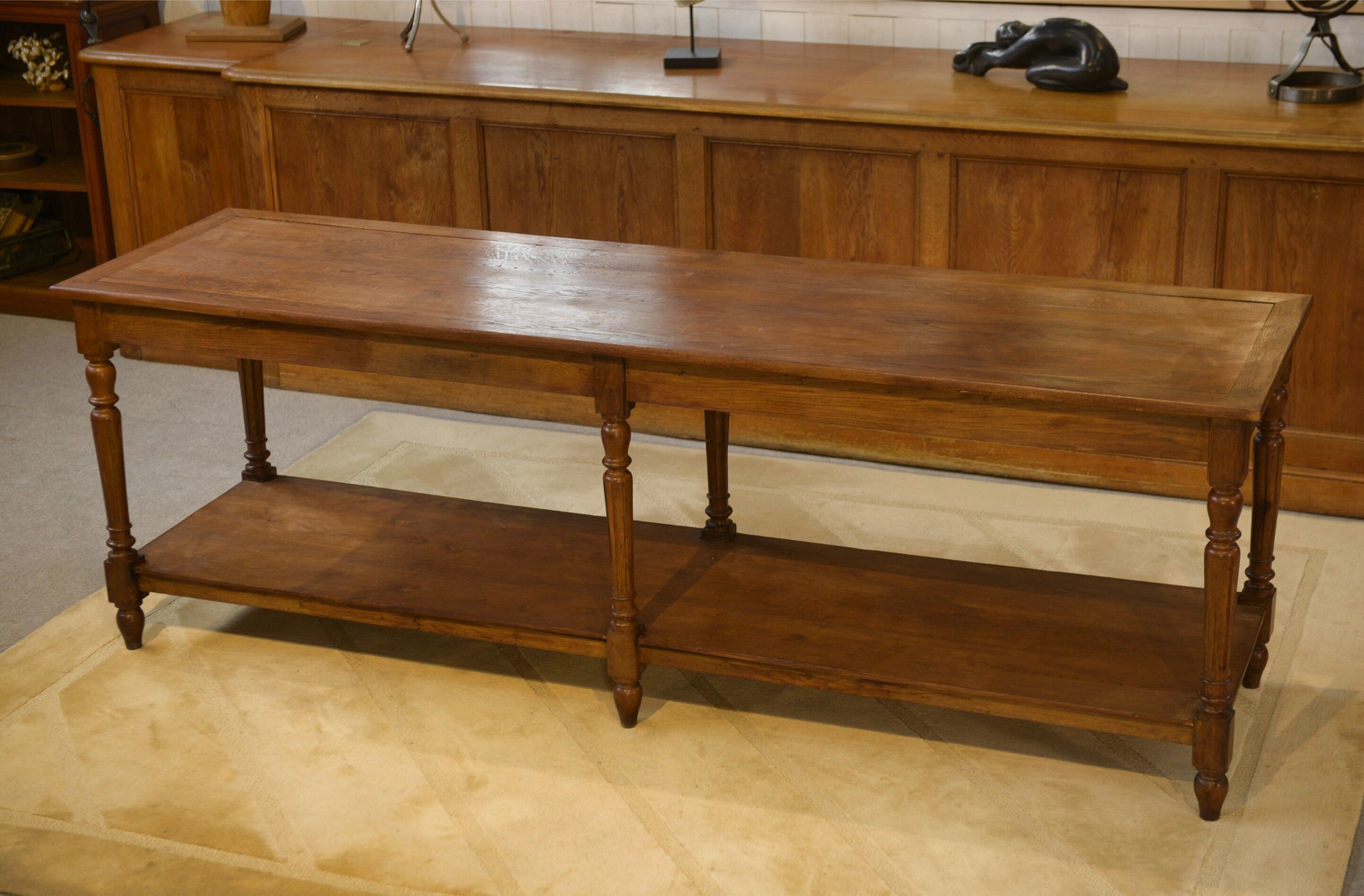 Table de drapier en chêne 1920’s