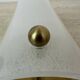 Vintage lucite and brass wall lamp ,1970s