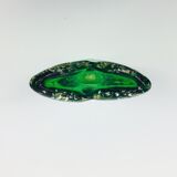 Vase en verre italien Bullicante Murano par Archimede Seguso