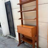 Vintage teak shelf/secretary