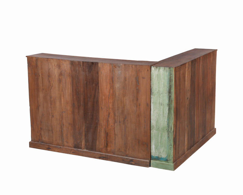 Buffet croess of angle bois viieux teck