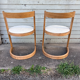 2 Restored Baumann Chairs (model Alpha)