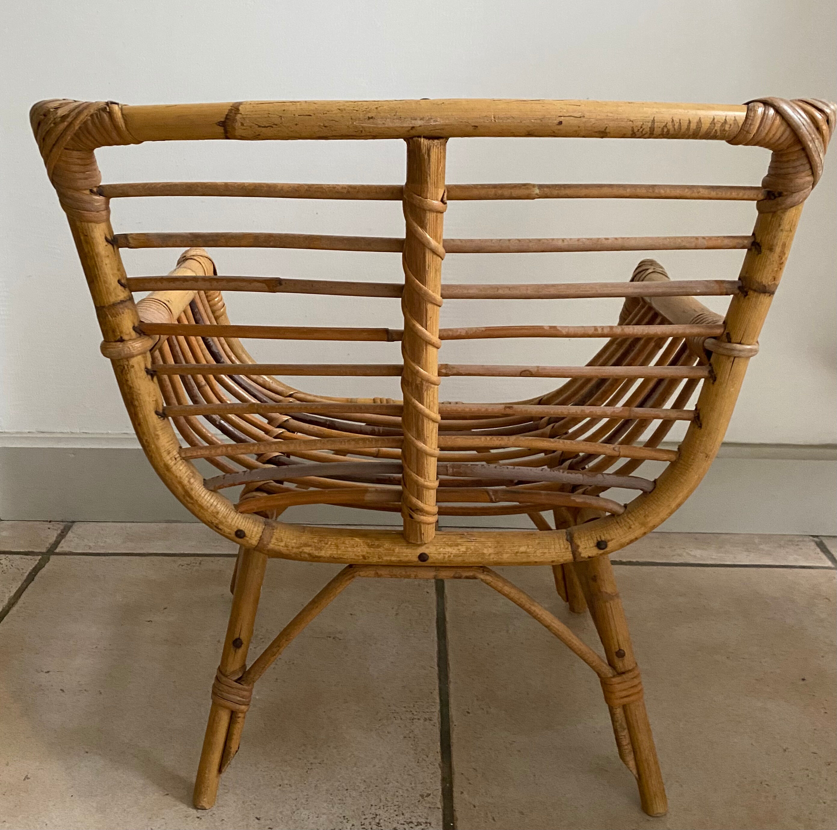Rattan child chair