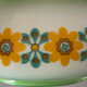 Suspension Monte-and-Lower 1970s in Floral Opaline Glass