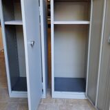 Set of 2 metal dressers