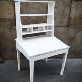 Patinated desk in fir