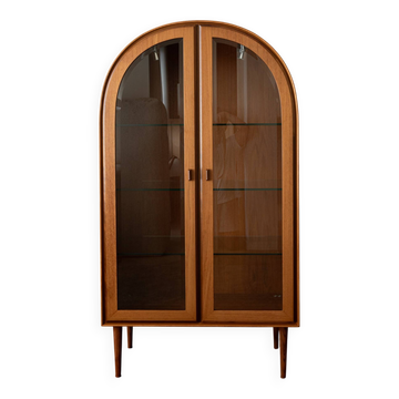 Mid Century Arched Display Cabinet by Brinkmann, 1980s