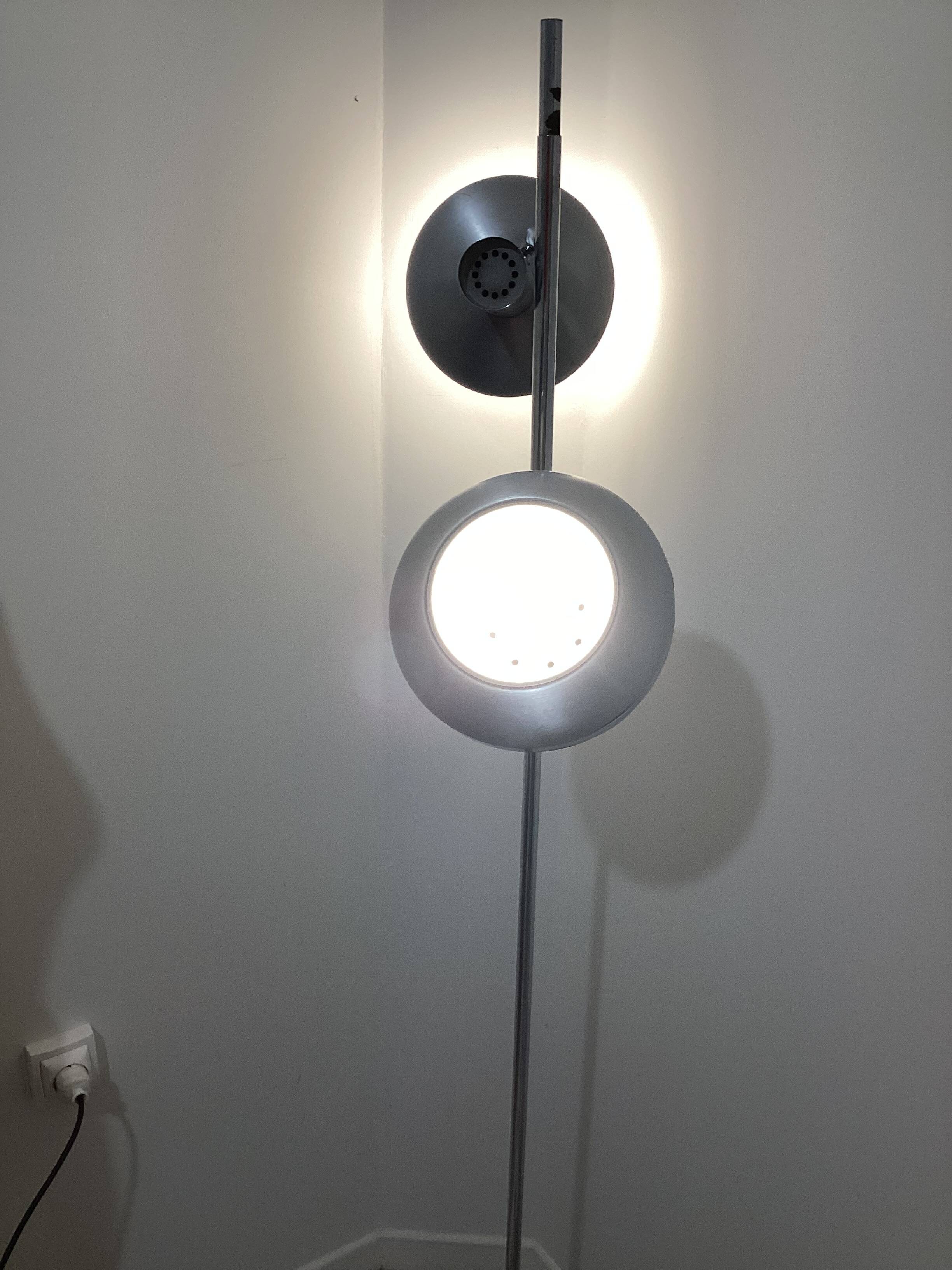 Vintage floor lamp 1970, signed OMI