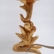 Sculptural Table Lamps with Plant Motif - G.Mathias, France, 1980s