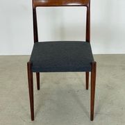 Palisander MidCentury Dining Chairs by Lübke, 1960s