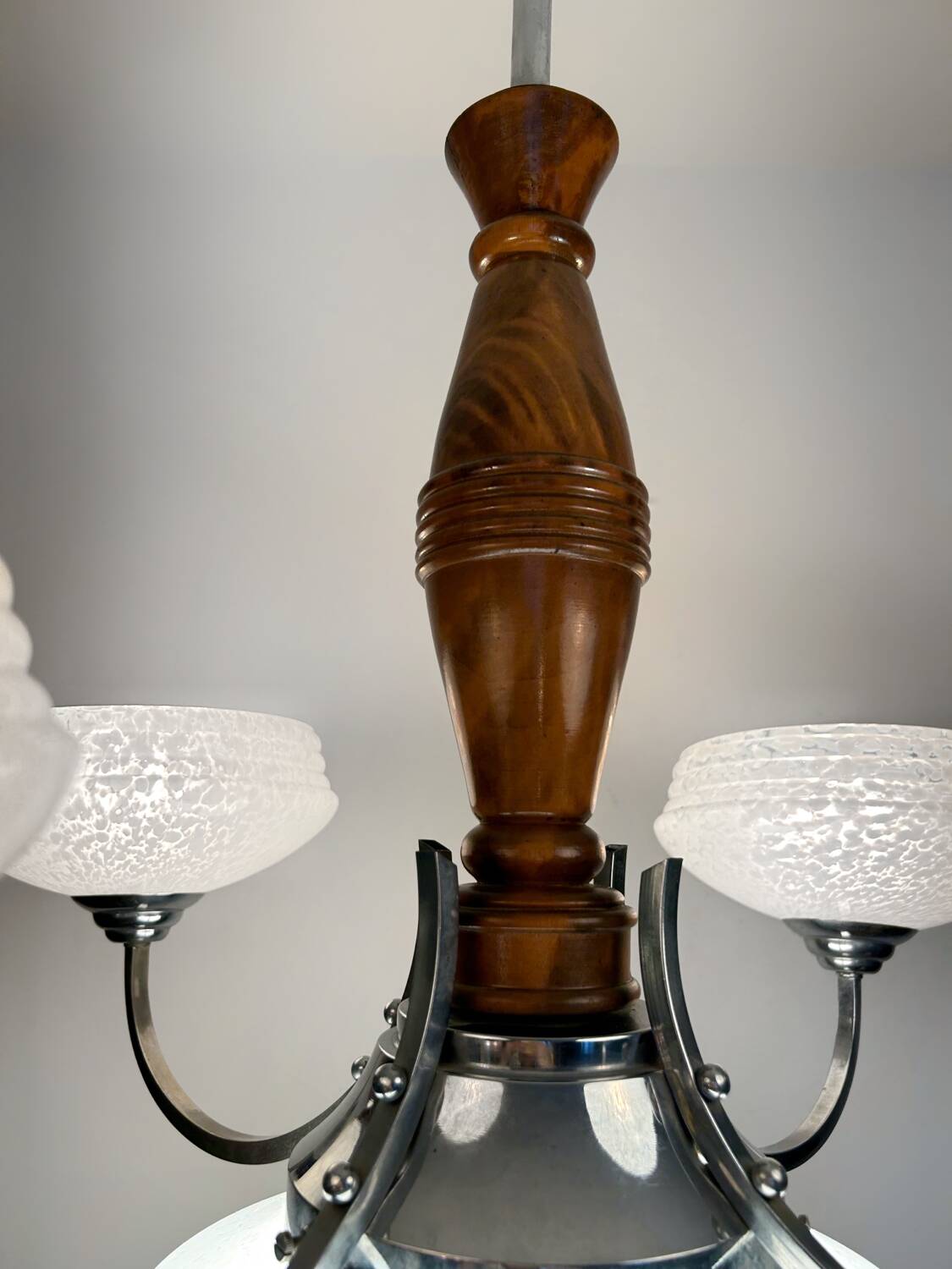 Art Deco bistro chandelier